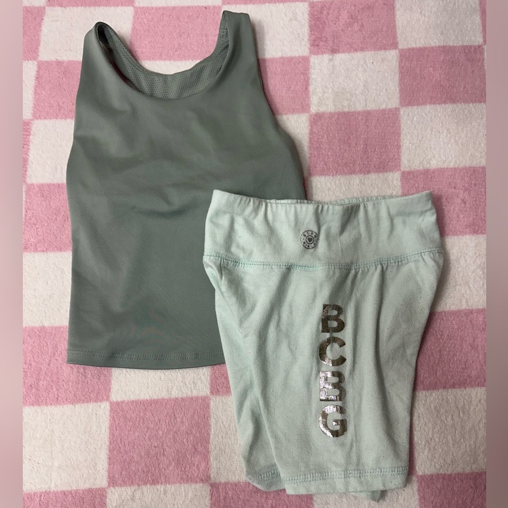 BCBGirls Green Kids Matching Set
